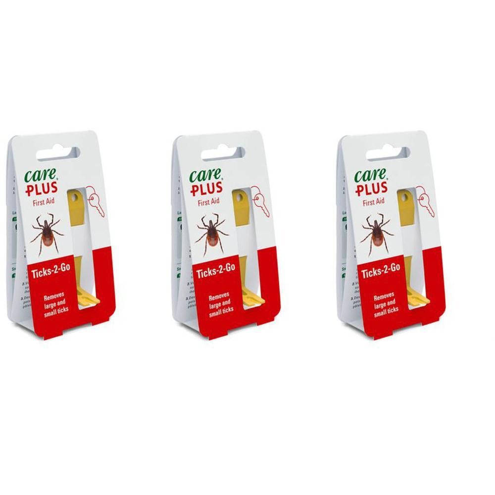 Care Plus Ticks-2-Go double pack. Removes large and small ticks.