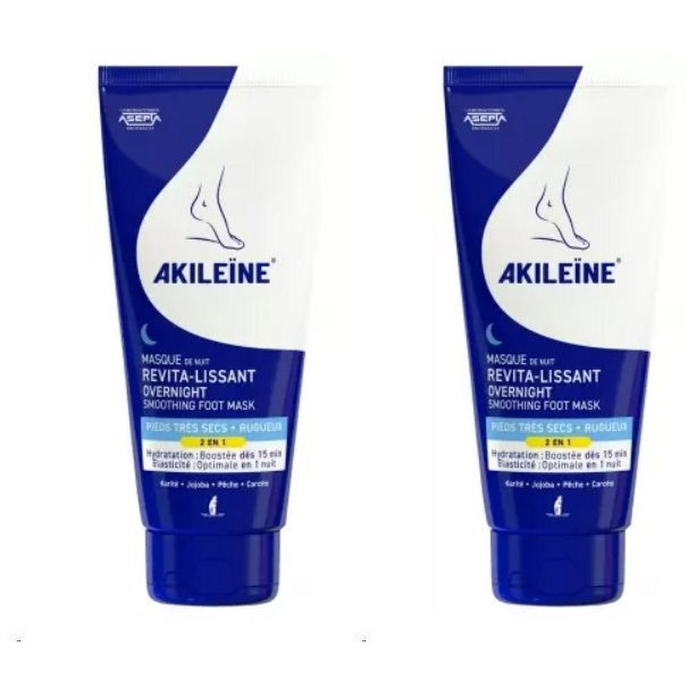 Akileïne Overnight Smoothing Foot Mask