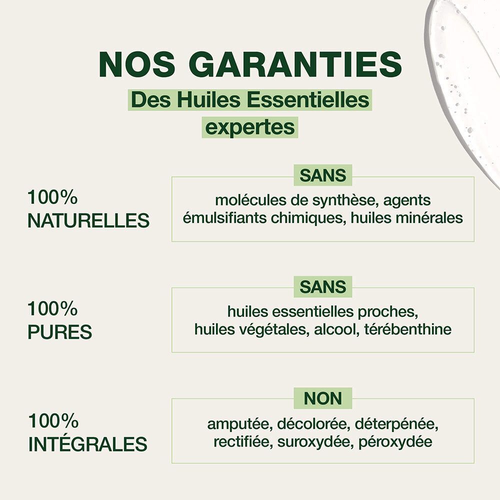 Lotion Pranarôm Anti-Poux : garanties huiles essentielles 100% naturelles, pures.