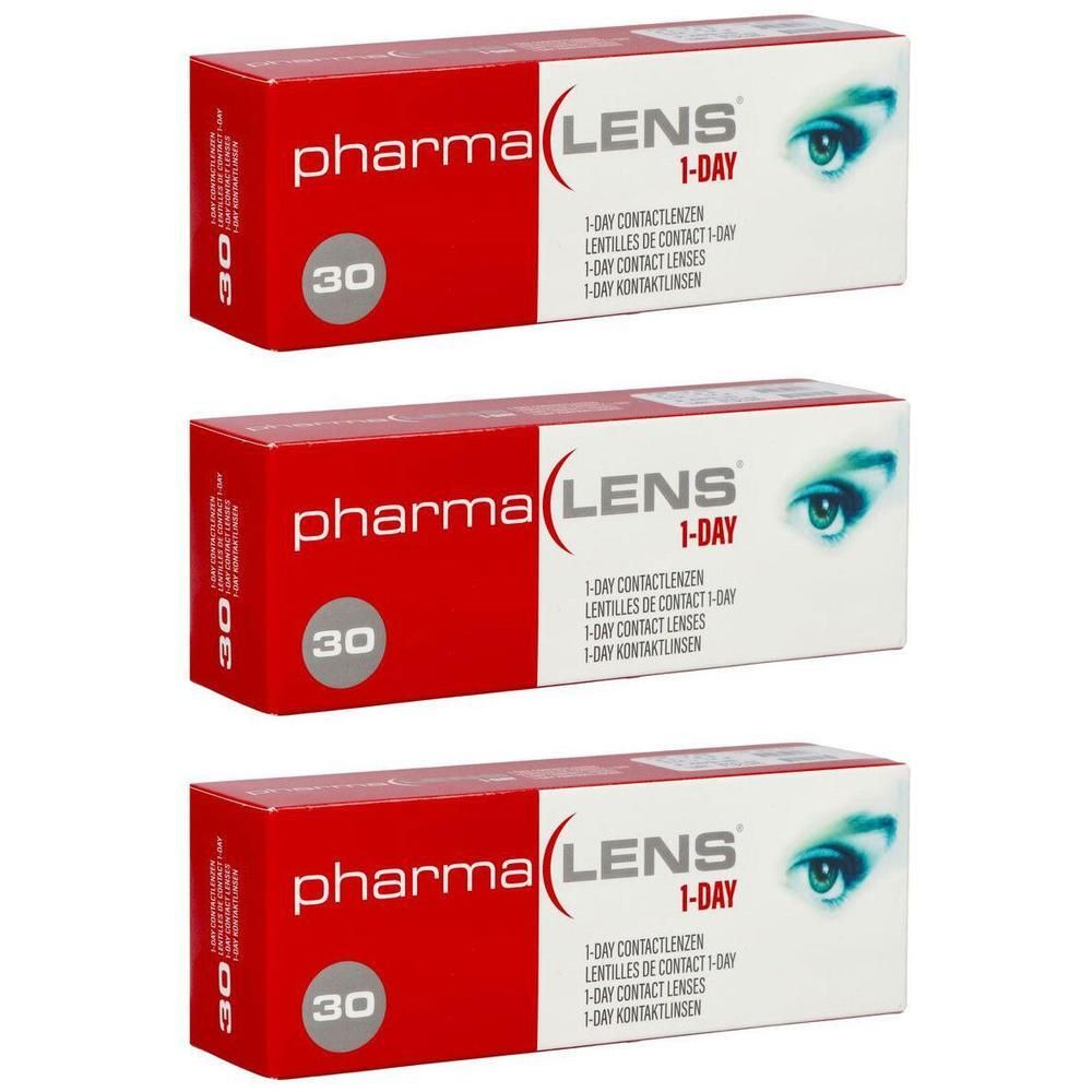 Verpakking Pharma Lens 1-Day contactlenzen, 30 lenzen.
