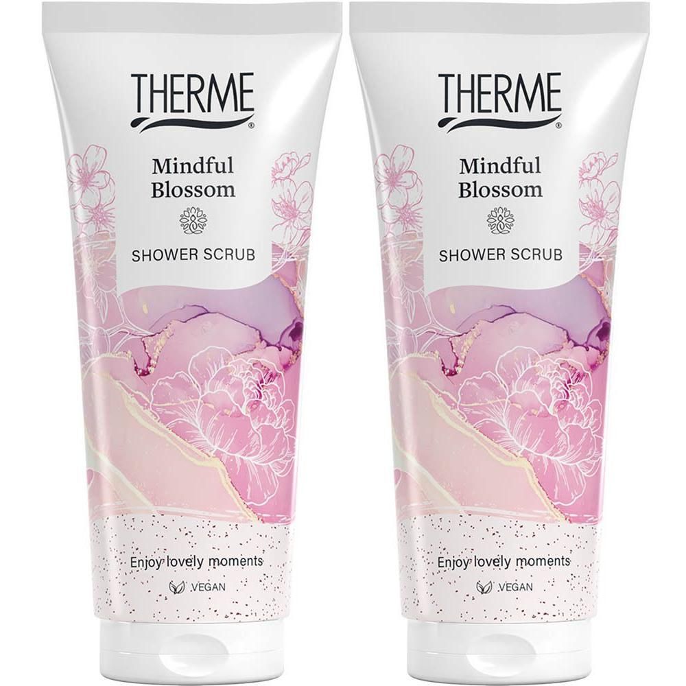 Therme Mindful Blossom Shower Scrub