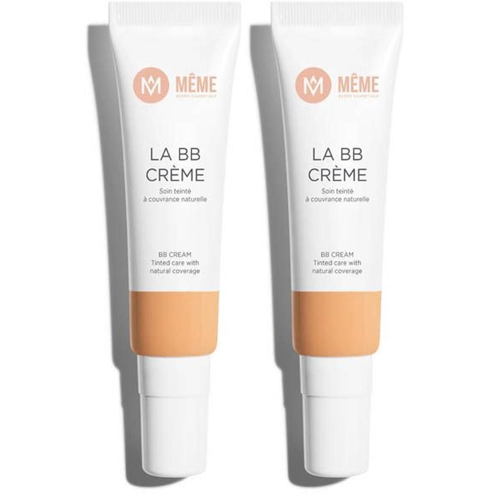 Twee tubes Même BB Crème in lichte tint.