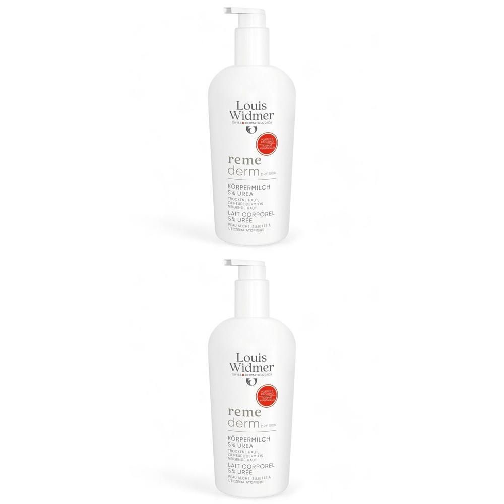 Louis Widmer Remederm Dry Skin Lait Corporel 5% Urée