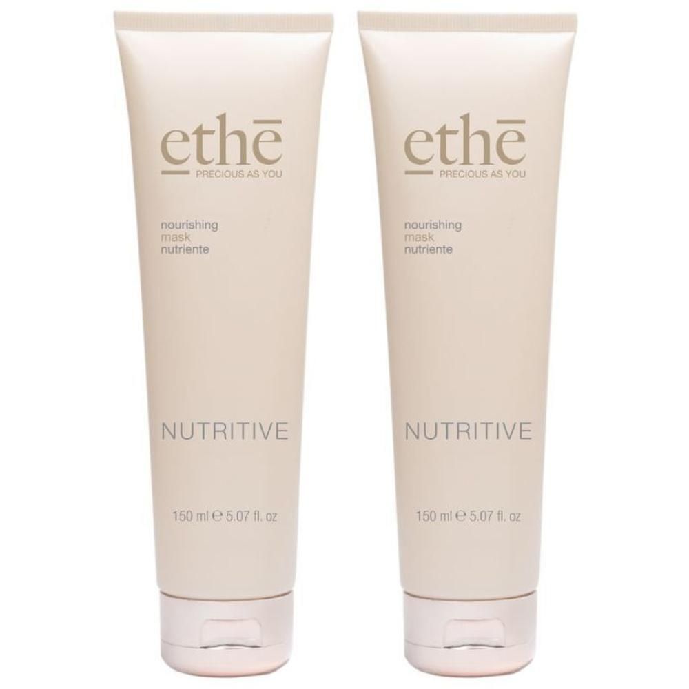 Twee tubes Ethè Nutritive Masque Capillaire Nourrissant, 150 ml.