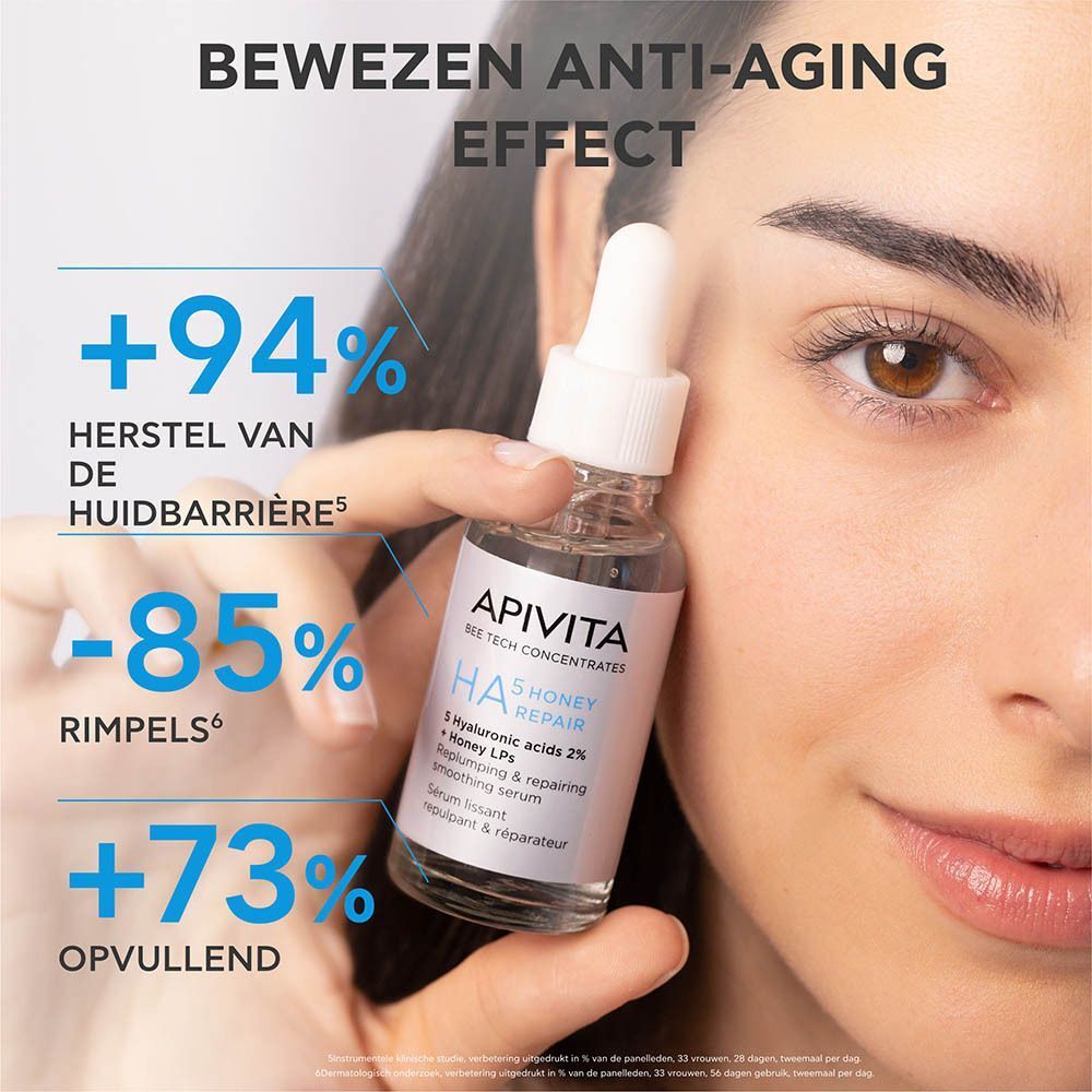 Apivita HA5 Honey Repair Relumping & repairing smoothing serum