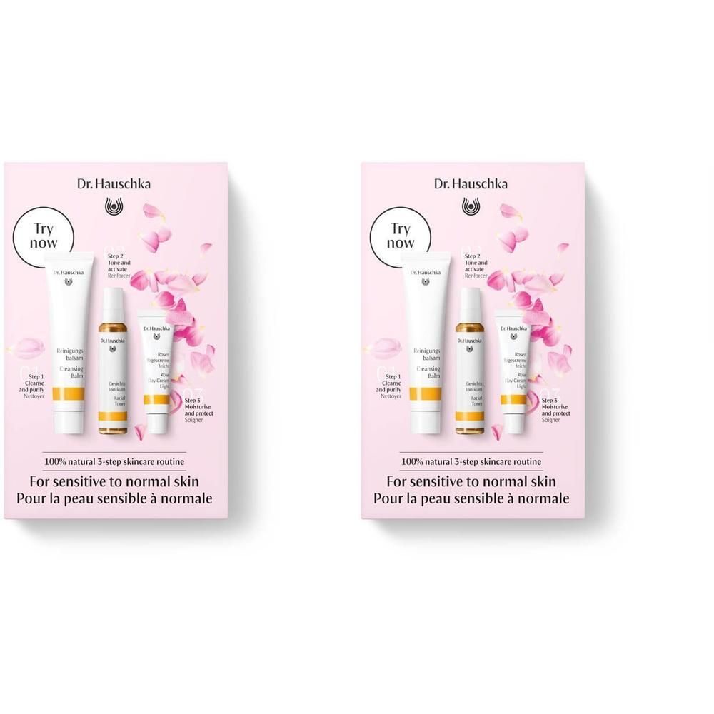 Dr. Hauschka Must-Have Kit Rose Light – Starterkit voor gevoelige tot normale huid