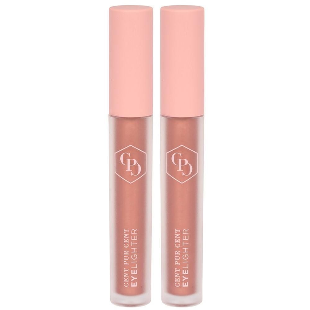 Deux Cent Pur Cent Eyelighter Copper Diamonds rose doré.