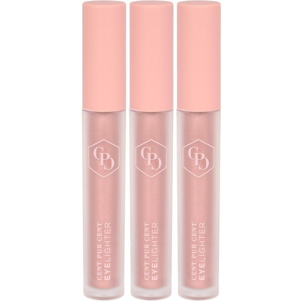 Trois Cent Pur Cent Eyelighter Melted Rosé dans leur emballage rose.