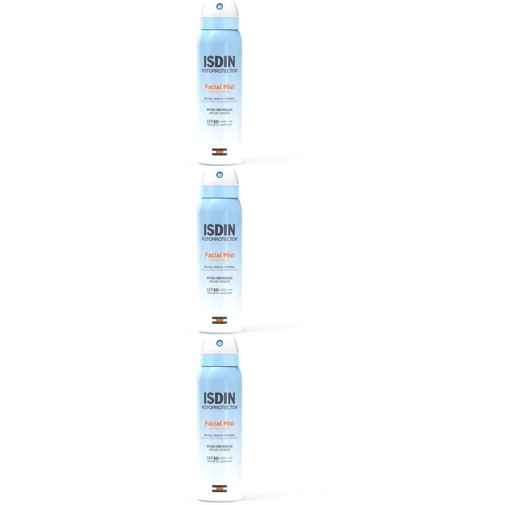 ISDIN Brume visage SPF50 Aérosol.