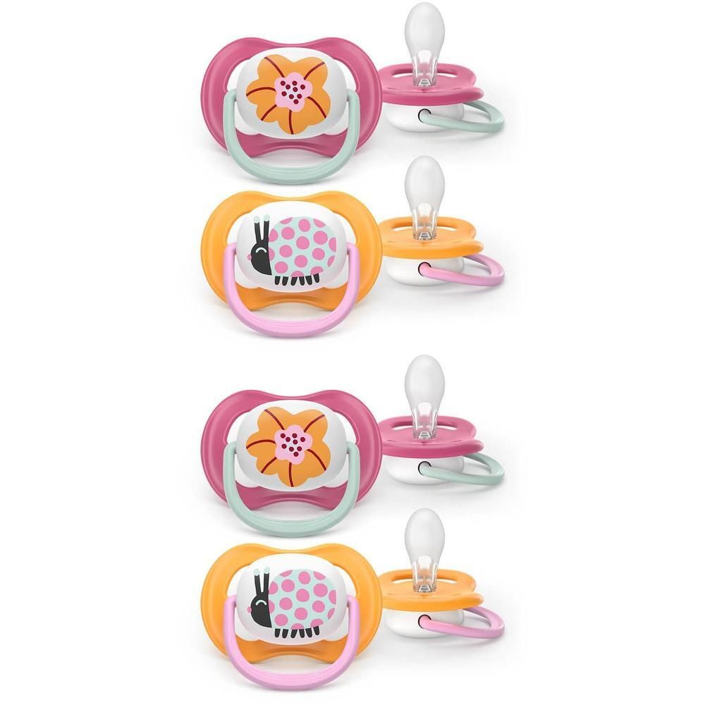 Philips Avent Ultra Air Sucette +6m Air collection girl