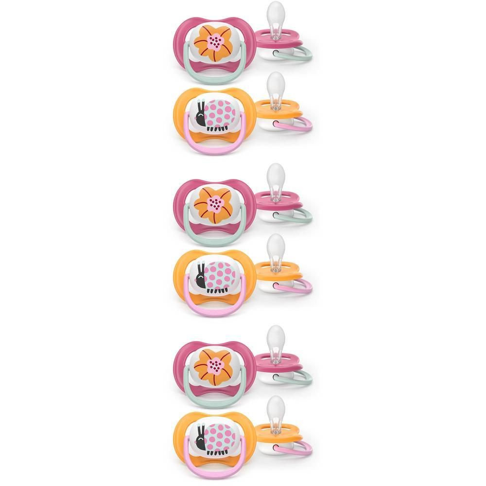 Philips Avent Fopspeen +6m Air collection girl