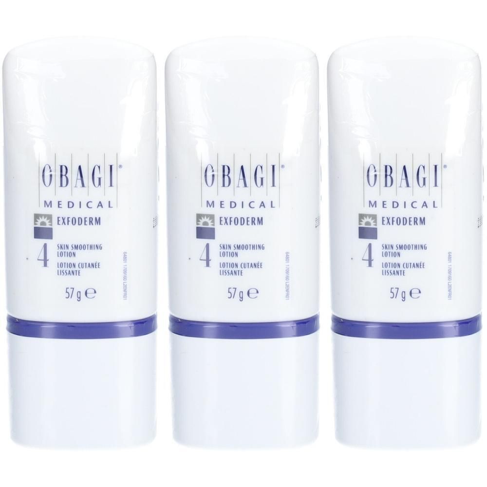 Trois flacons OBAGI Nu-Derm Exfoderm, 57g.