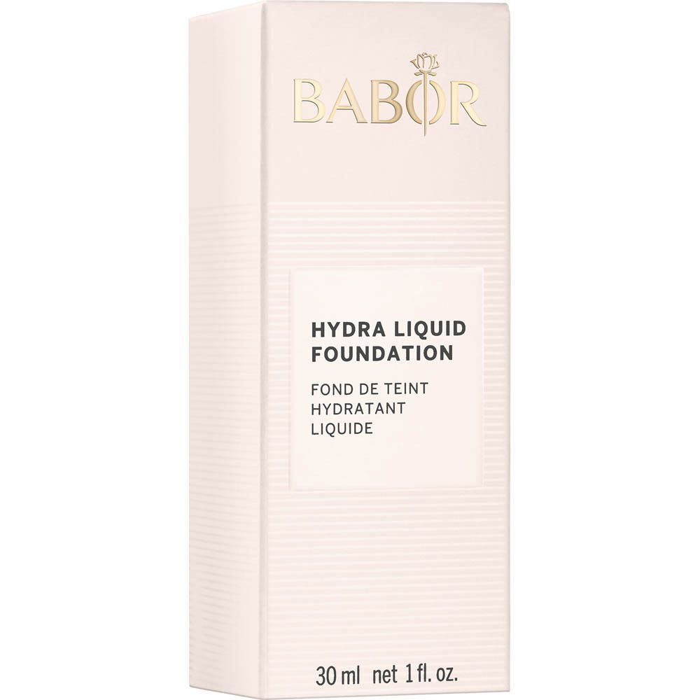 Verpakking van de Babor Hydra Liquid Foundation, 30 ml.