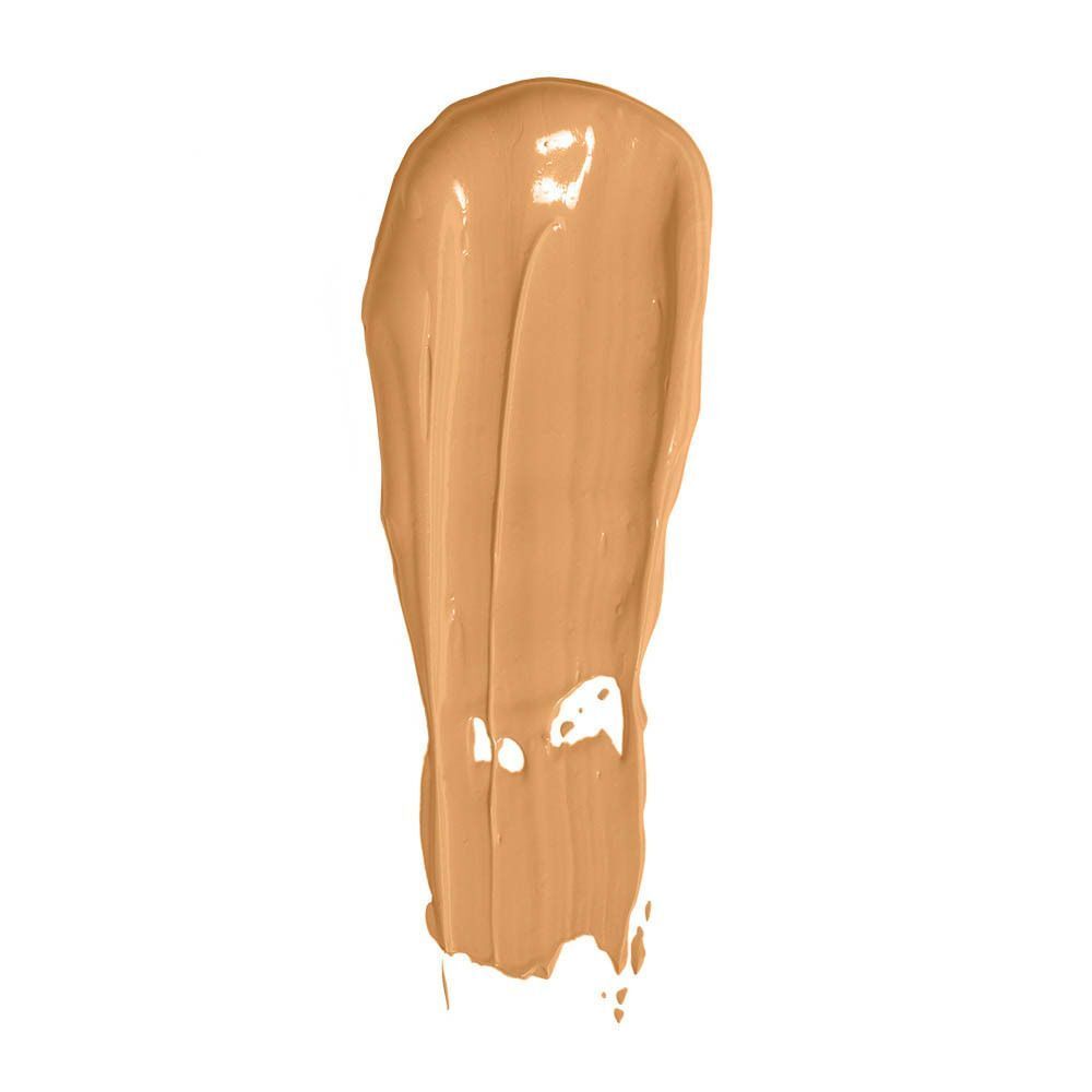 Een veeg Babor getinte hydraterende crème, natuurlijke tint 02.