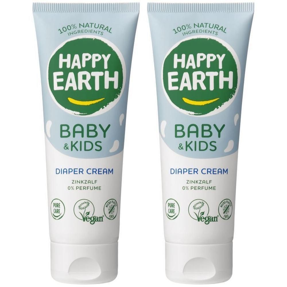 Happy Earth Crème pour le Change Naturelle 100% Bébé & Enfants