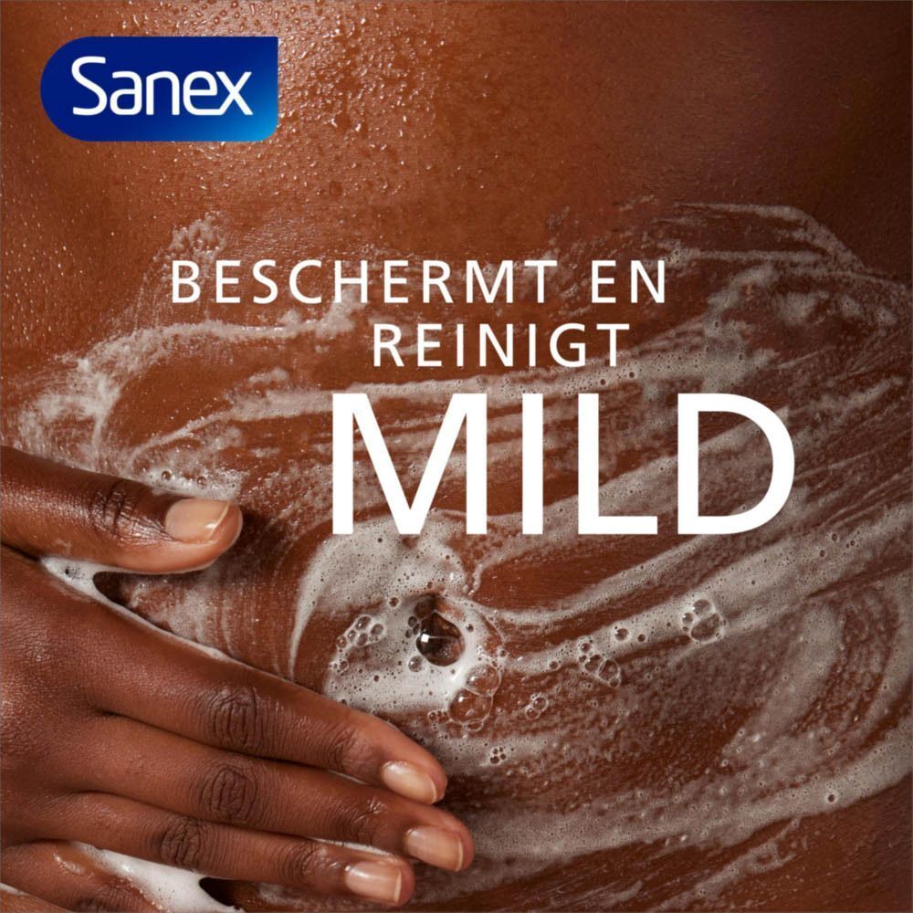 Sanex Expert Protector Douchecrème beschermt en reinigt mild.