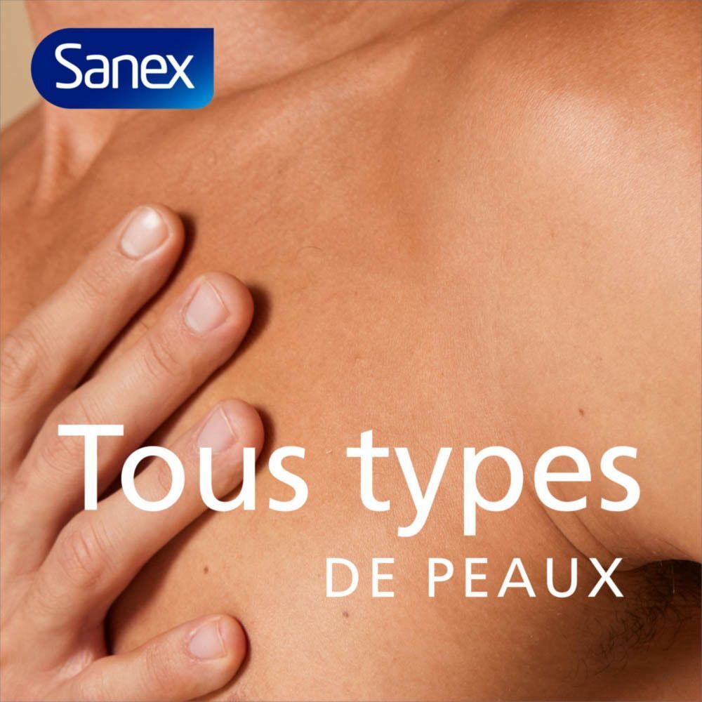 Sanex Expert Douche Crème Protector pour tous types de peaux.