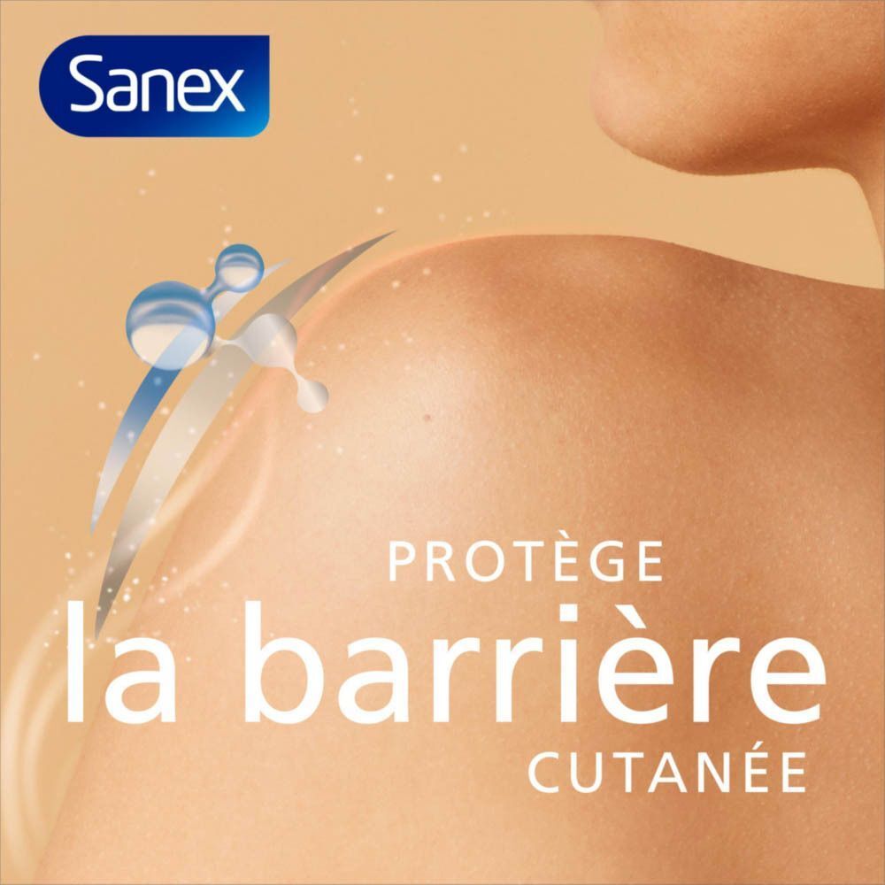 Sanex Expert Douche Crème Protector protège la barrière cutanée.