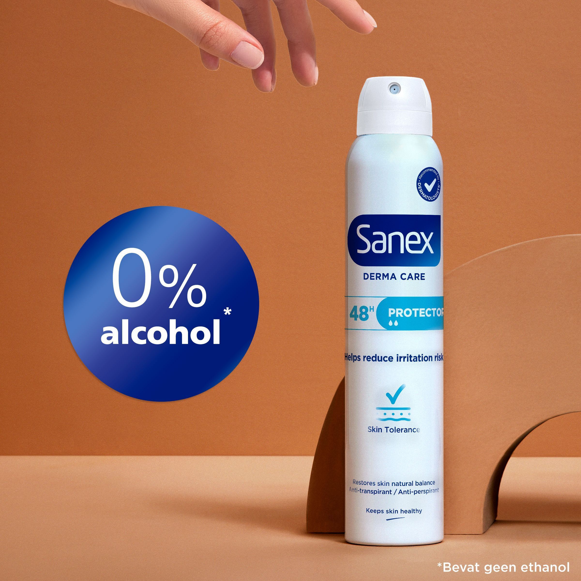 Sanex: Aanbevolen door dermatologen. Sanex Derma Care.
