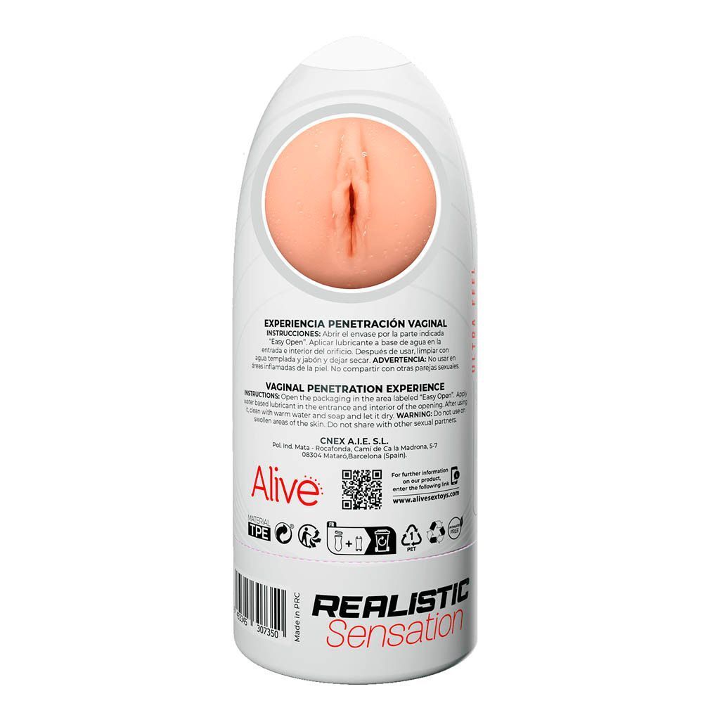 Arrière d'un contenant avec instructions détaillées, informations produit et sceaux.