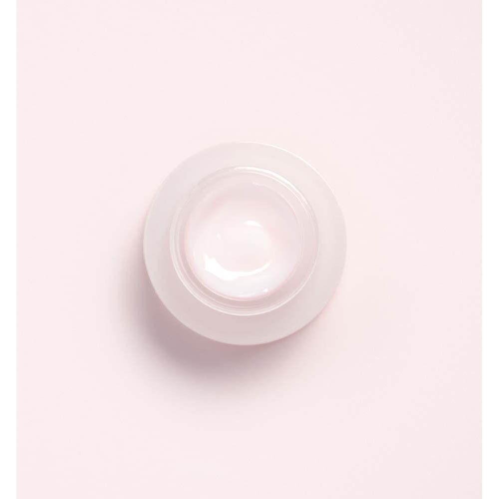Vue de dessus d'un pot ouvert de Contour des Yeux Lissant Anti-Rides Collistar.