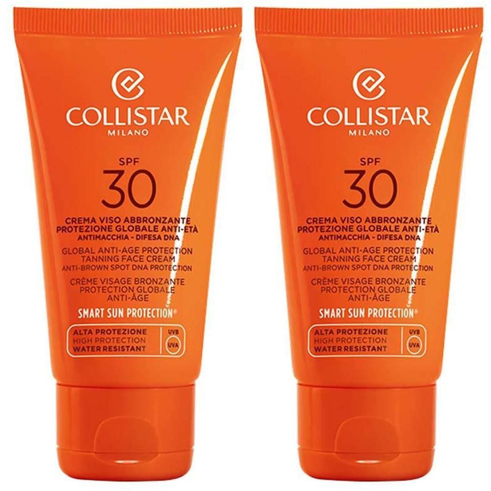Collistar Global Anti-Age Protection Tanning Face Cream SPF30