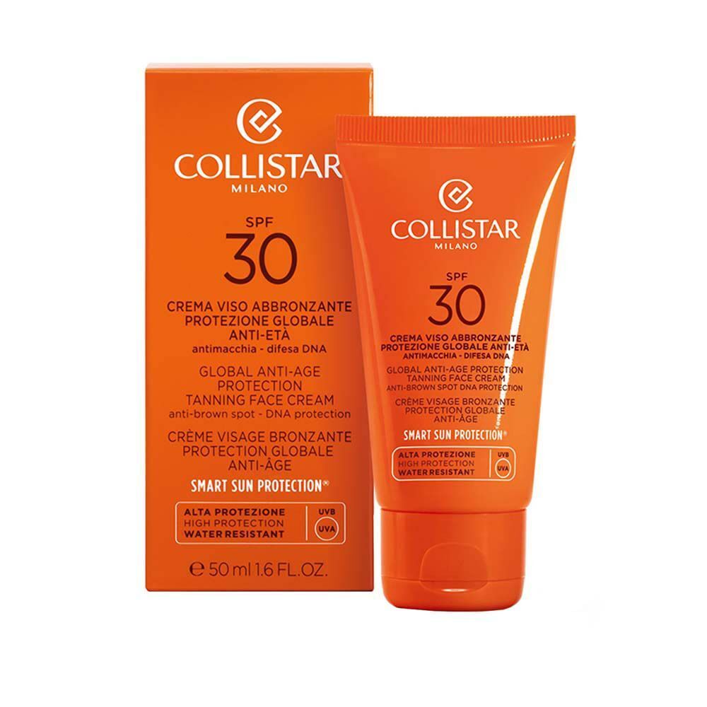 Collistar Global Anti-Age Protection Tanning Face Cream SPF30