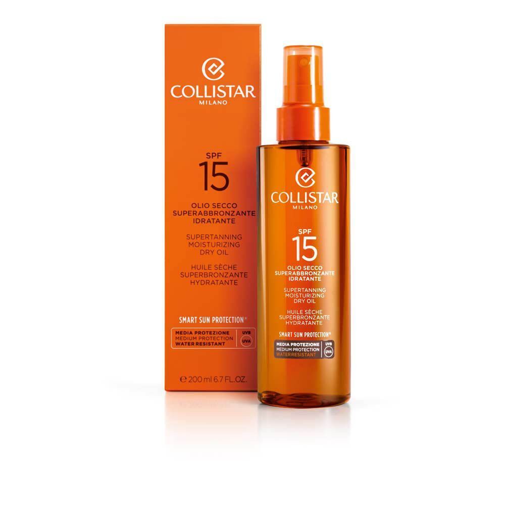 Collistar Huile Sèche Superbronzante Hydratante SPF 15