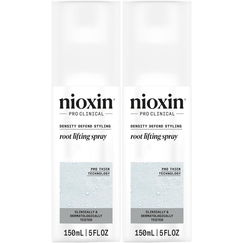 Twee flacons Nioxin Root Lifting spray, 150ml.