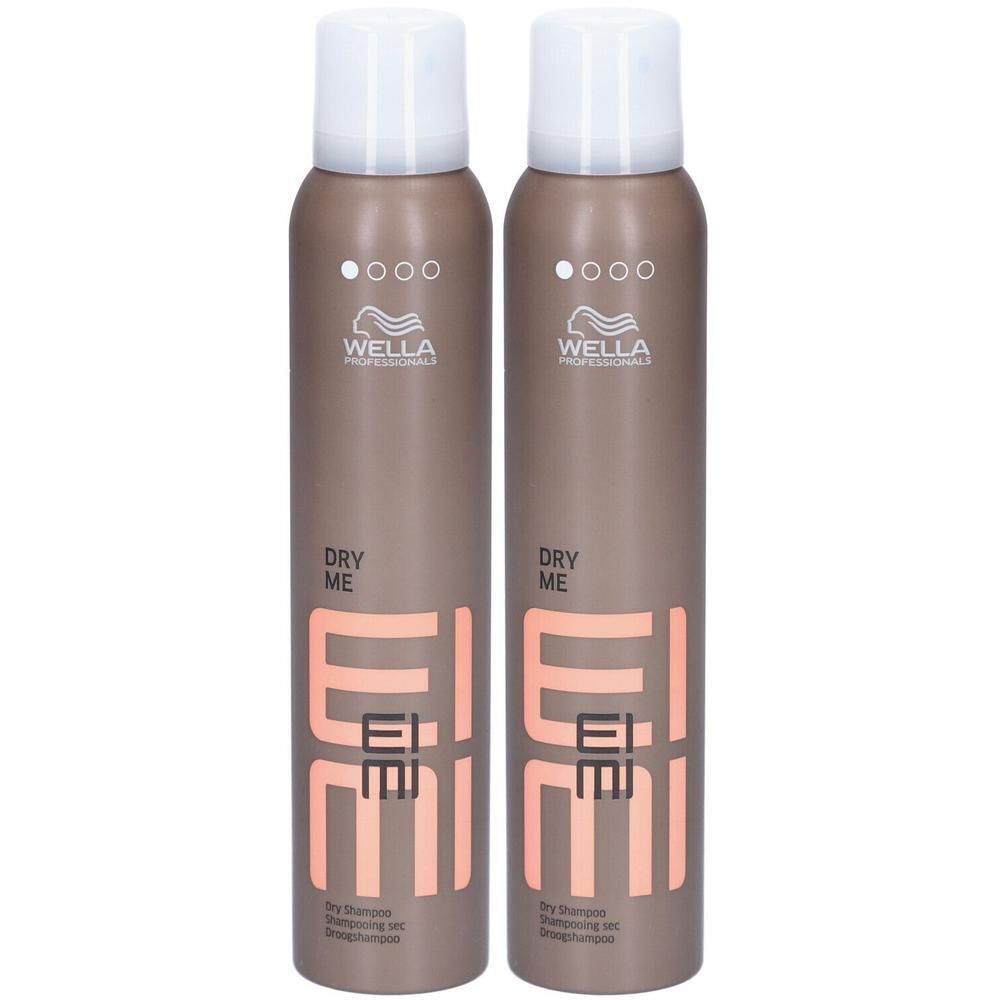 Twee flacons WELLA PROFESSIONALS Dry Me droogshampoo.