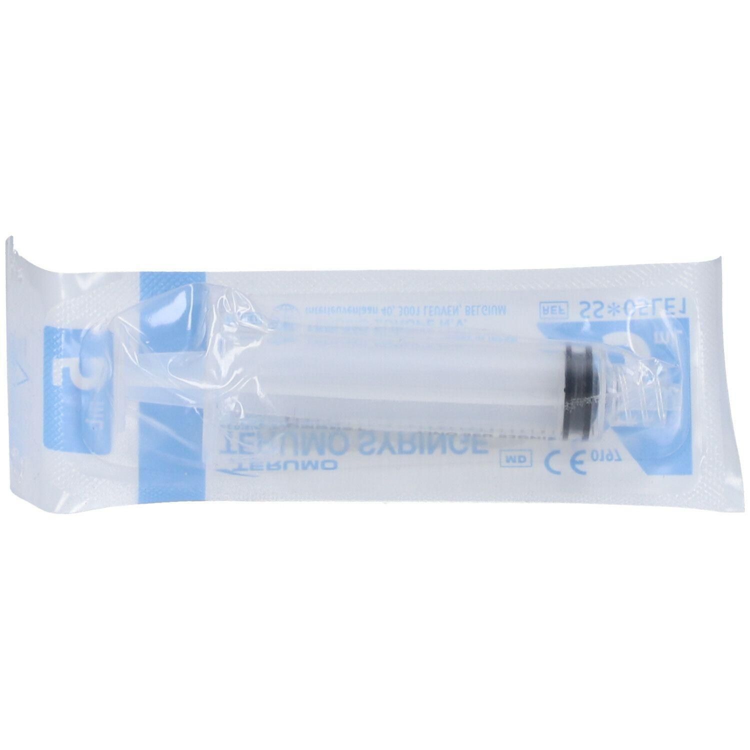 Seringue stérile sans aiguille, Luer Lock, 5 ml, sous emballage.