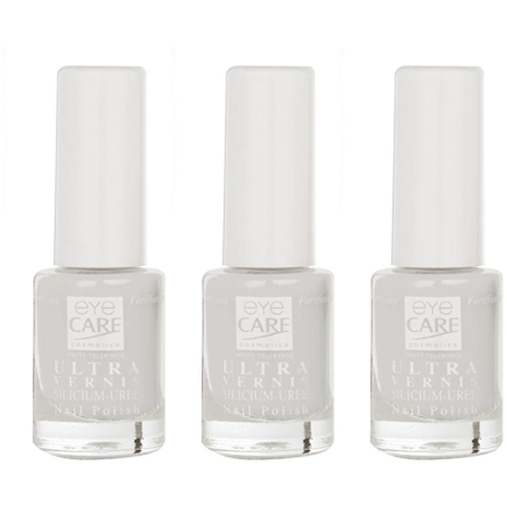 Drie flacons Eye Care Ultra Vernis Nagellak Nacre 1533.