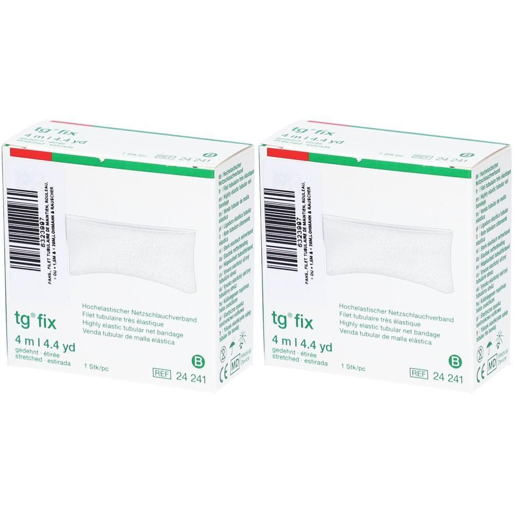 Deux paquets de tg
fix bandage tubulaire élastique, 4ml 4.4 yd.