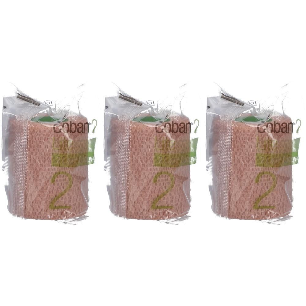 3M Coban 2 Lite Compressiezwachtel 7,5cmx3,5m
