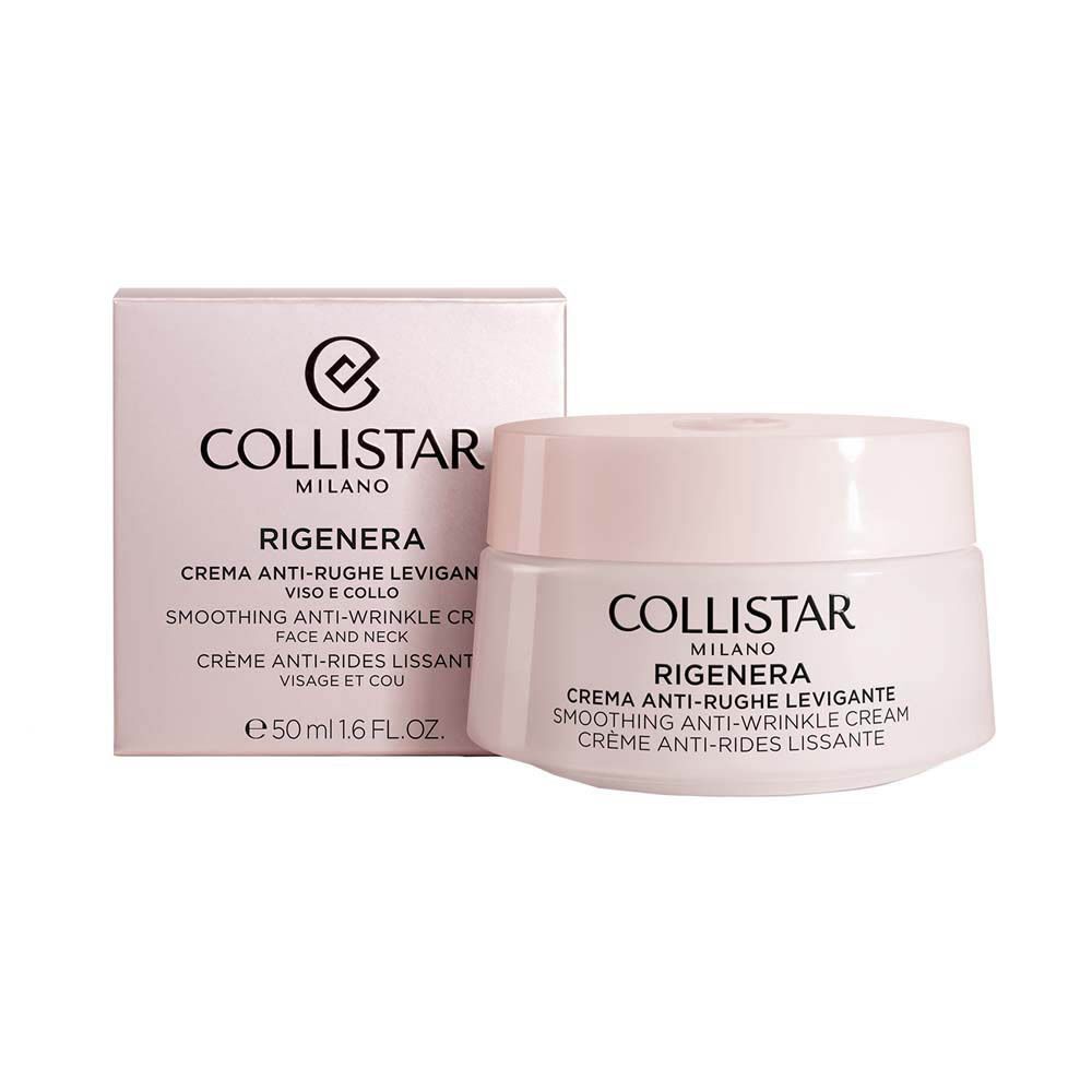 Crème Lissante Anti-Rides Rigenera Collistar en pot avec sa boîte. 50ml.