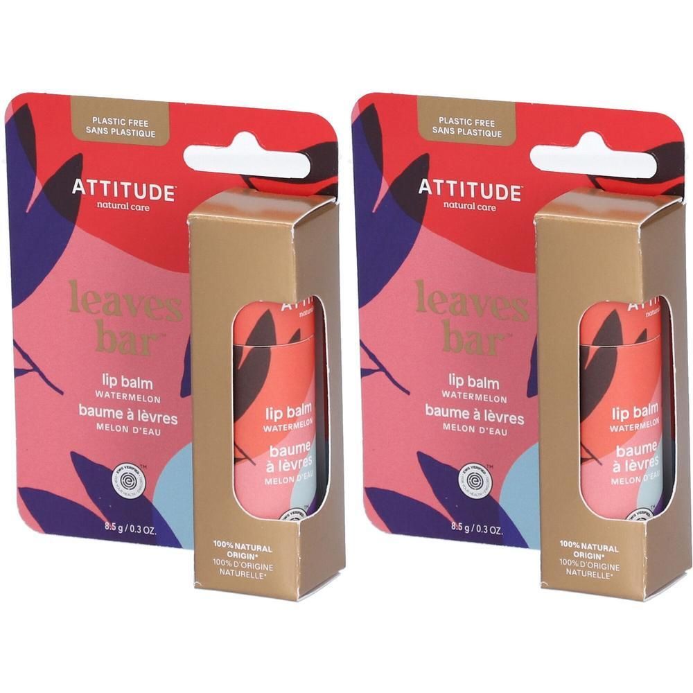 Twee Attitude Watermeloen lippenbalsems, 8g/0.3oz.