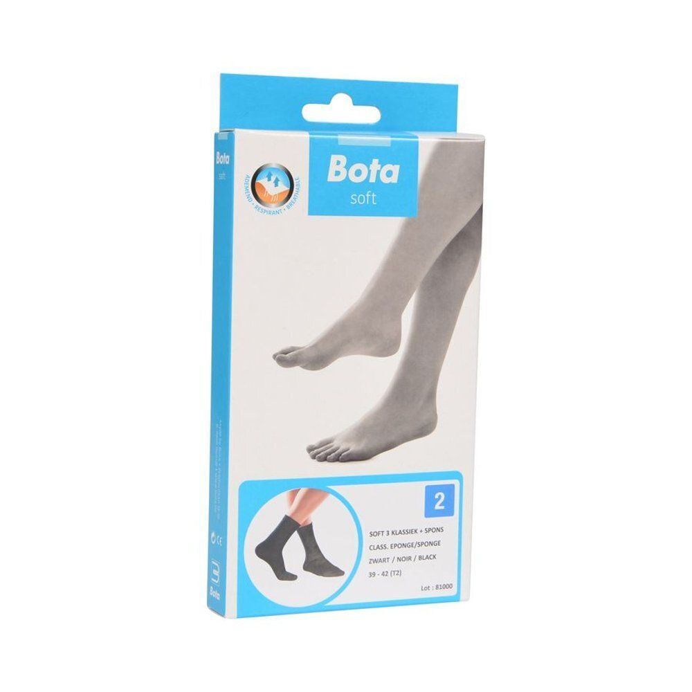 Verpakking voor Bota soft compressiekousen.