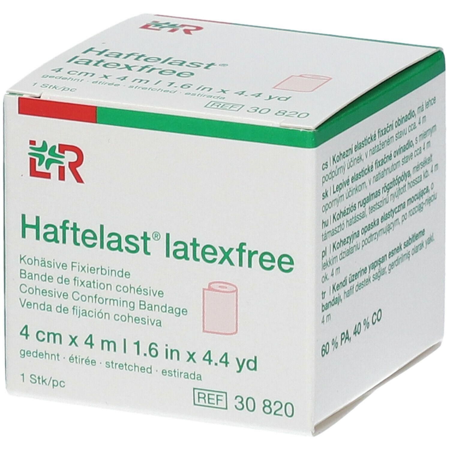 Haftelast Fixation Bandage 4cmx4m 30820