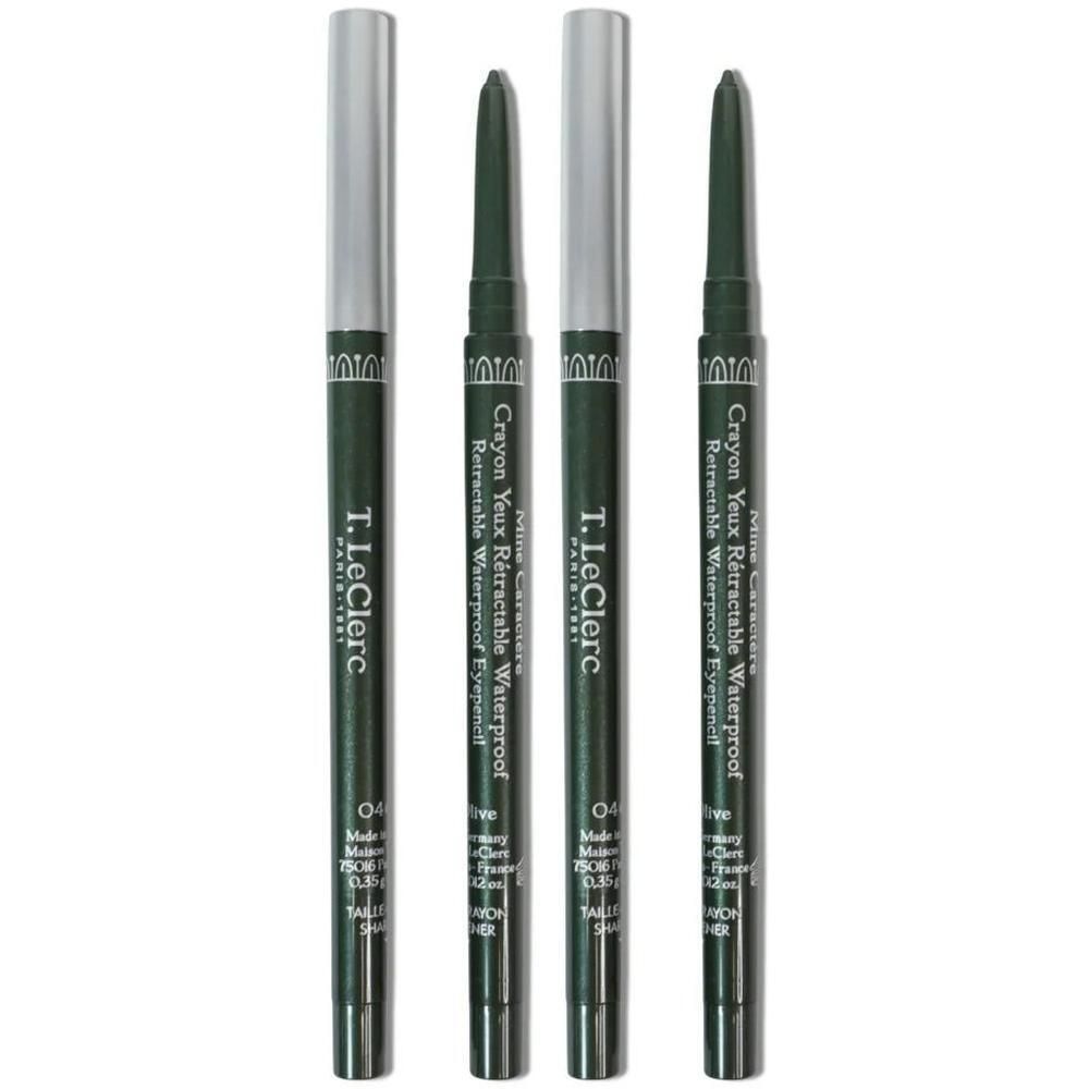 T.LeClerc Waterproof Intrekbaar Oogpotlood | 04 Olive