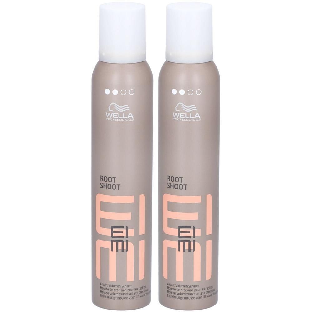 Twee flacons WELLA PROFESSIONALS Root Shoot mousse.
