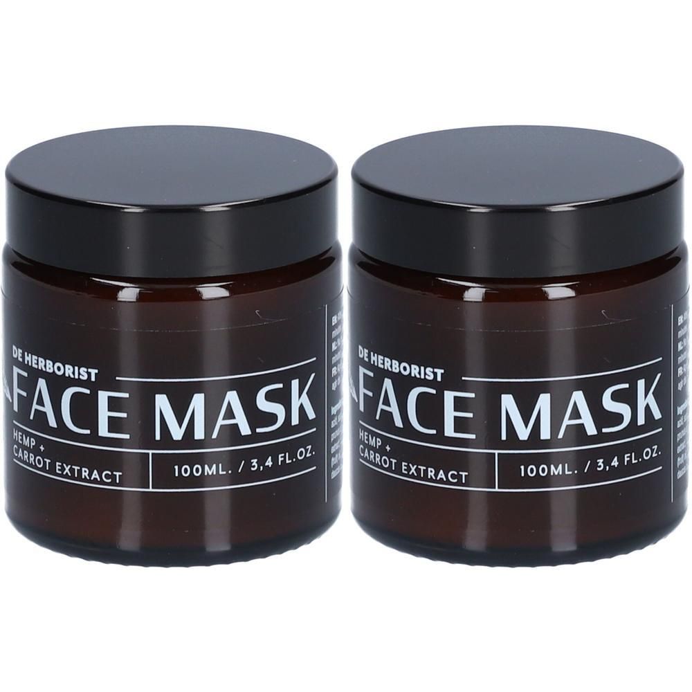 De Herborist Masque Visage Chanvre & Extrait de Carotte