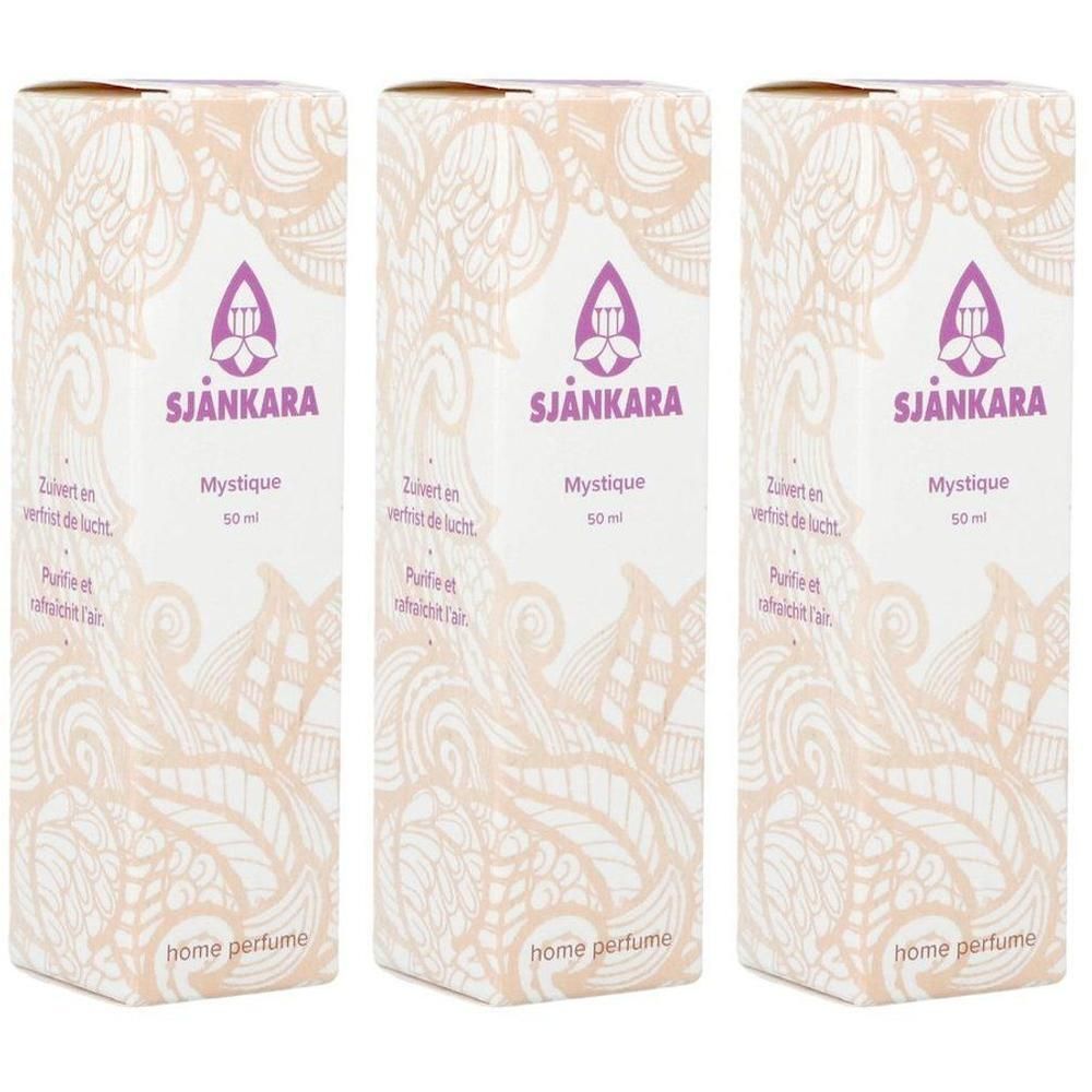 Drie dozen Sjankara Mystique Home Perfume, elk 50 ml.