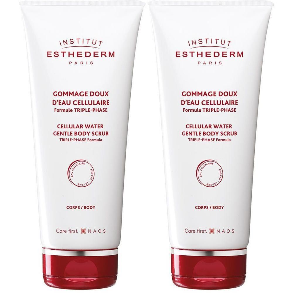 Twee tubes Institut Esthederm Gommage Doux d'Eau Cellulaire, body scrub.