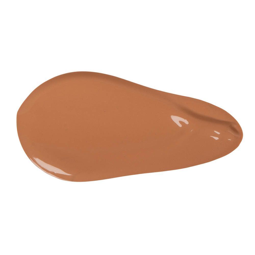 Een veeg Cent Pur Cent Vloeibare Concealer in een lichtbruine tint.