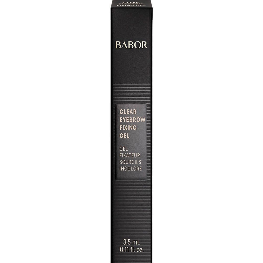 Emballage du gel fixateur sourcils incolore Babor, 3,5 ml.