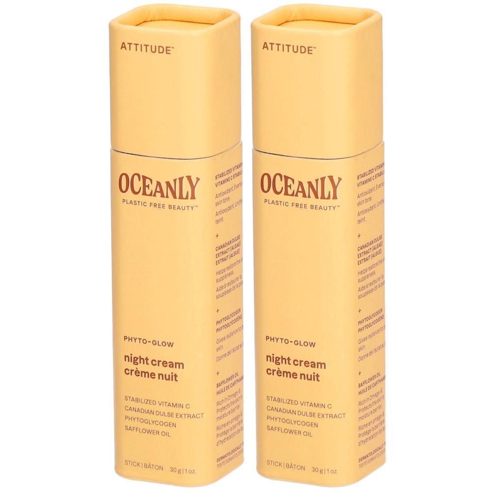 Attitude™ Oceanly™ Phyto-Glow crème de nuit