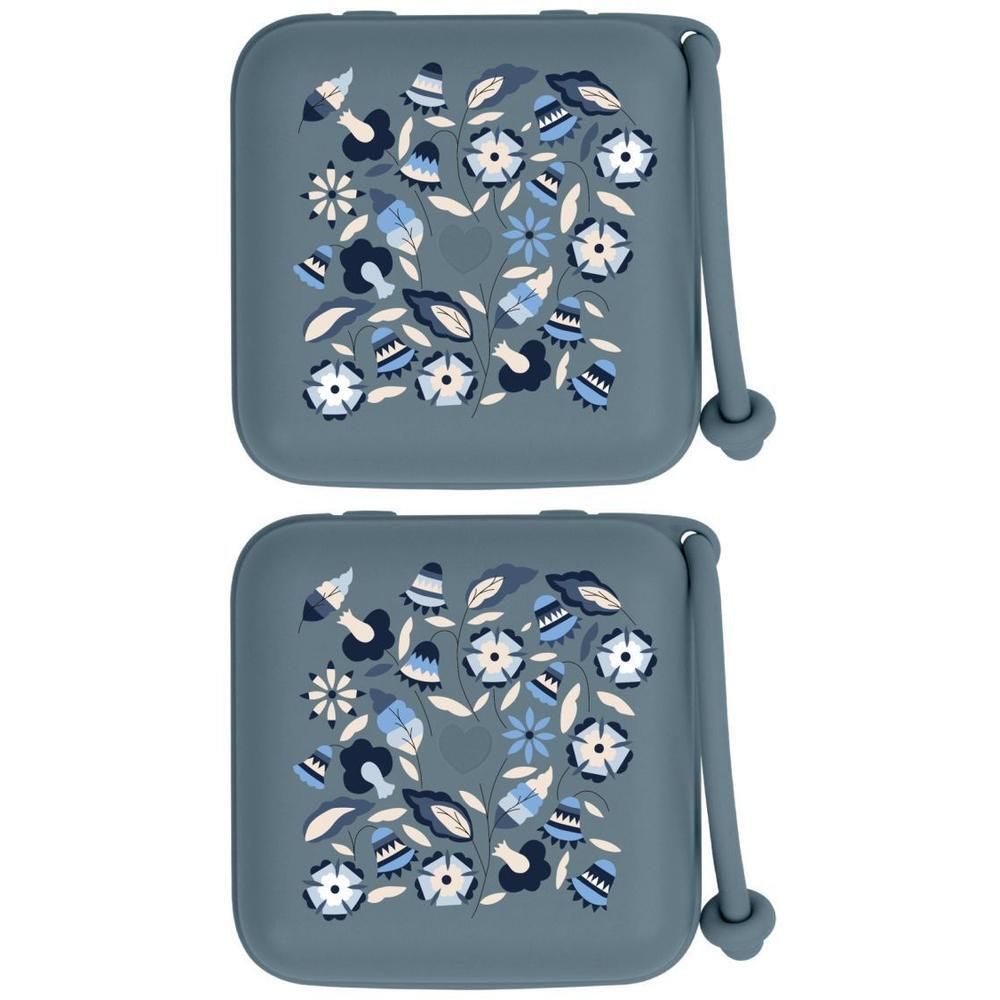 BIBS Fopspeenbox Liberty Garden Garden Bobo Petrol