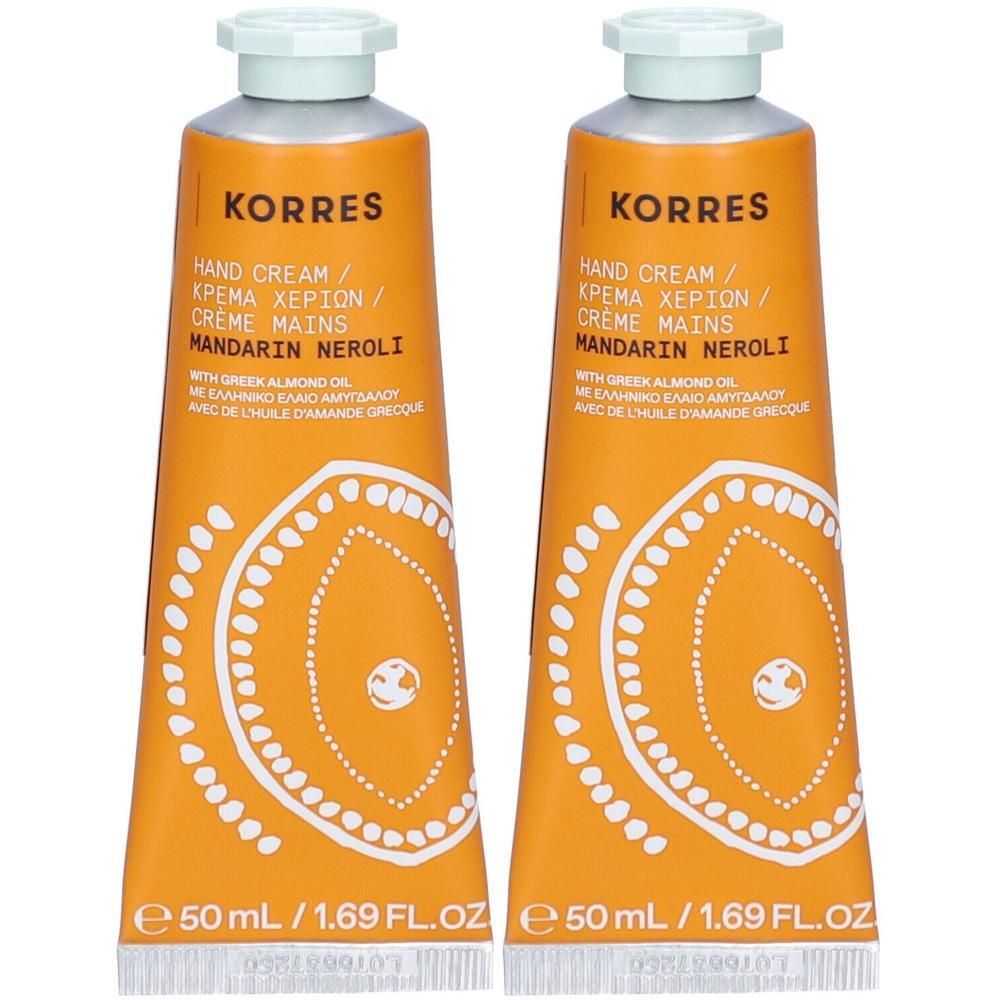 Korres KB Crème pour les mains à la mandarine et au néroli