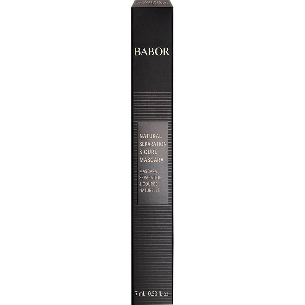 Verpakking van Babor Natural Separation & Curl Mascara, 7ml.