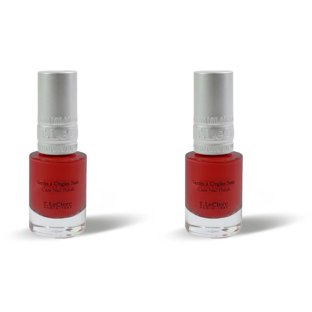 T.LeClerc Vernis à Ongles Soin Coquelicot